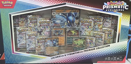 Pokémon Lucario ex & Tyranitar ex Premium Collection