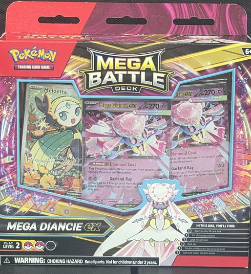 Pokémon Mega Diancie ex Mega Battle Deck