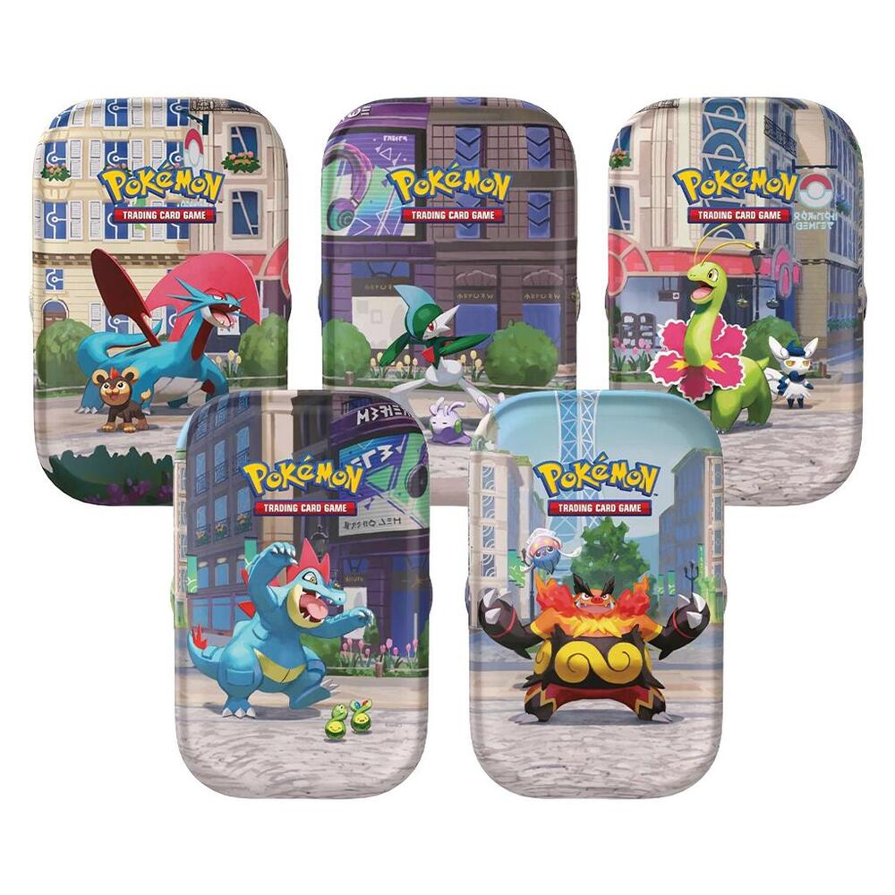Pokémon Lumiose City mini tins