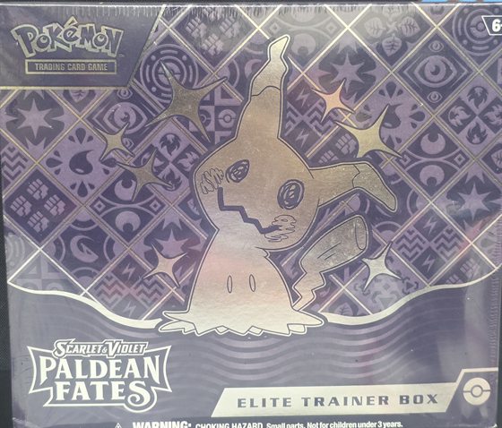 Pokémon Paldean Fates Elite Trainer Box