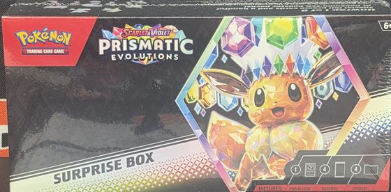 Pokémon Prismatic Evolutions Surprise Box