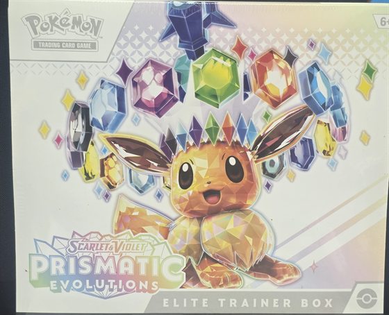 Pokémon Prismatic Evolutions Elite Trainer Box